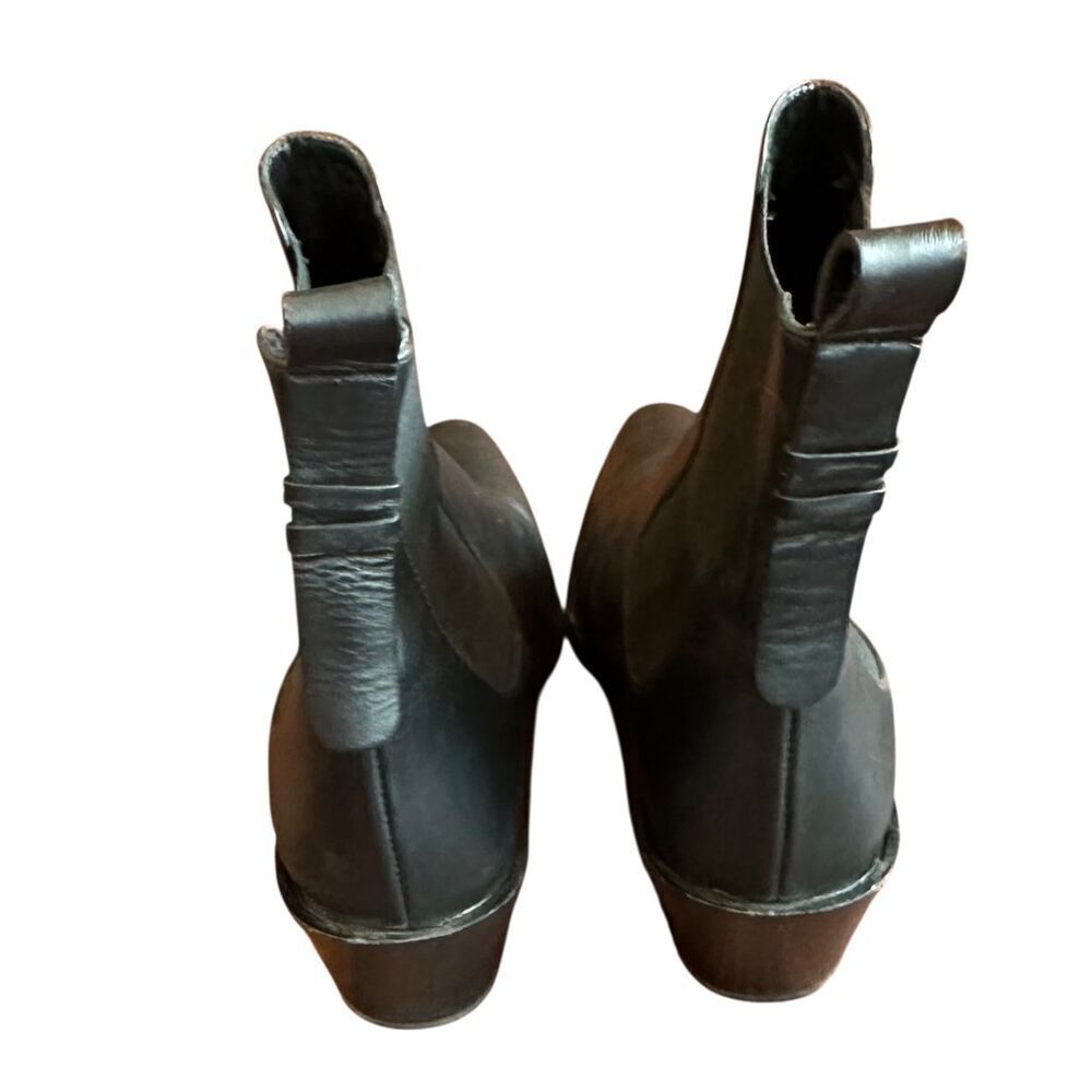 Frame Le Lexington Leather Chelsea Boots in Black Size 38 1/2 or 8 1/2 US - Picture 4 of 8